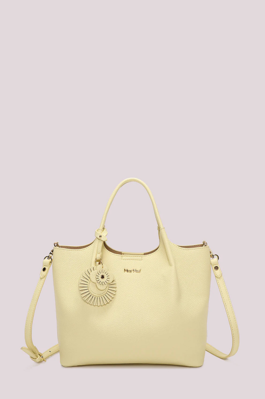 MALA COM PINGENTE DE FLOR - MIMI MUA