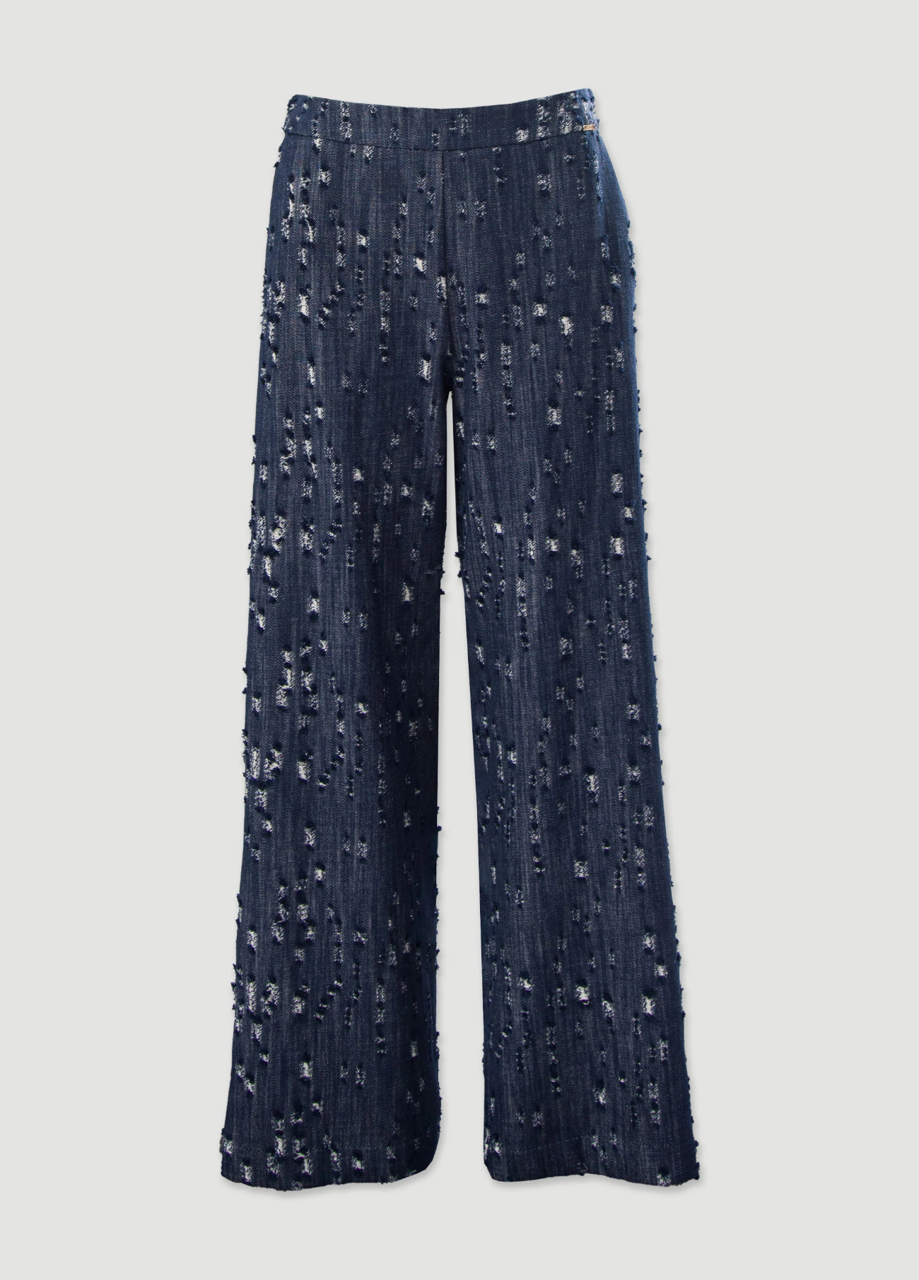 JEANS FEMININOS WIDE LEG COM RELEVOS - FERRACHE