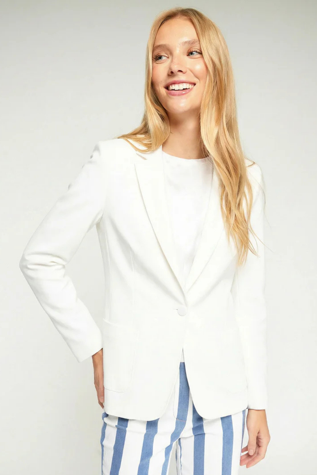 BLAZER BRANCO CLÁSSICO - VILAGALLO