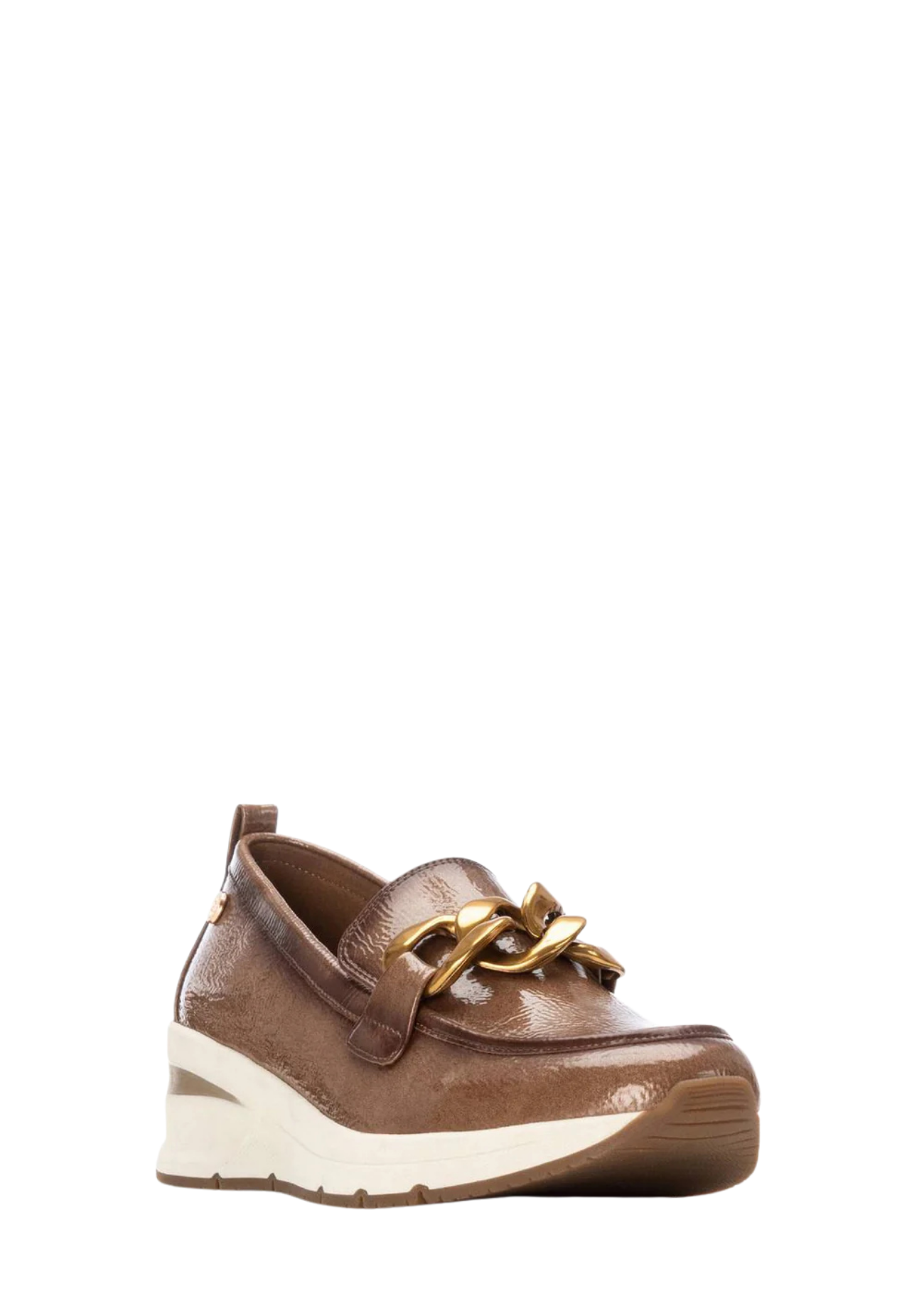 MOCASSIN COM CORRENTE DOURADA E SOLA DESPORTIVA - XTI SHOES