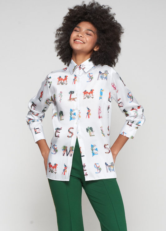CAMISA "SMILE" BRANCA - VILAGALLO