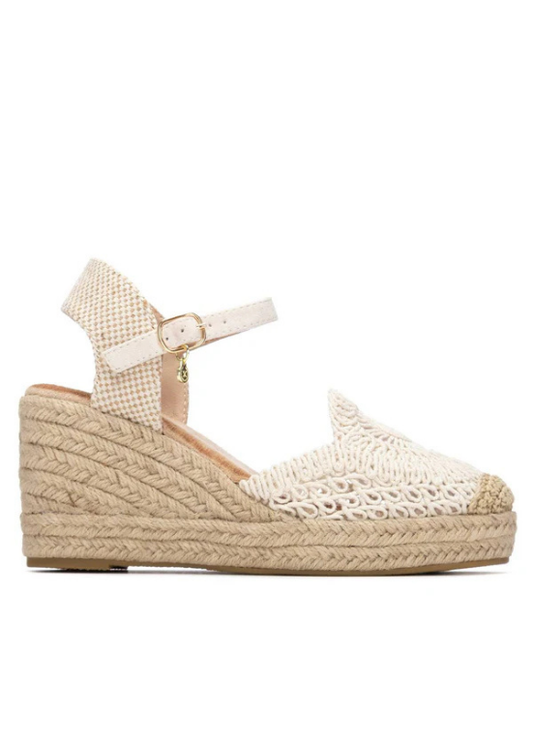 ALPERCATA TIPO MACRAMÉ CRU - XTI shoes