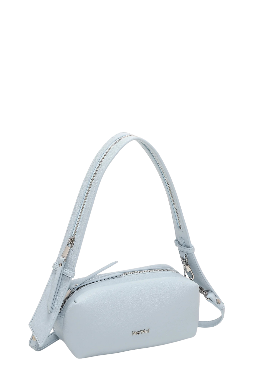 MALA DE OMBRO COM DETALHE DE ZÍPER NA ALÇA - MIMI MUA