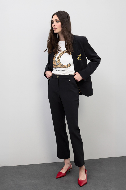 CALÇAS CROPPED FLARE - LOLA CASADEMUNT