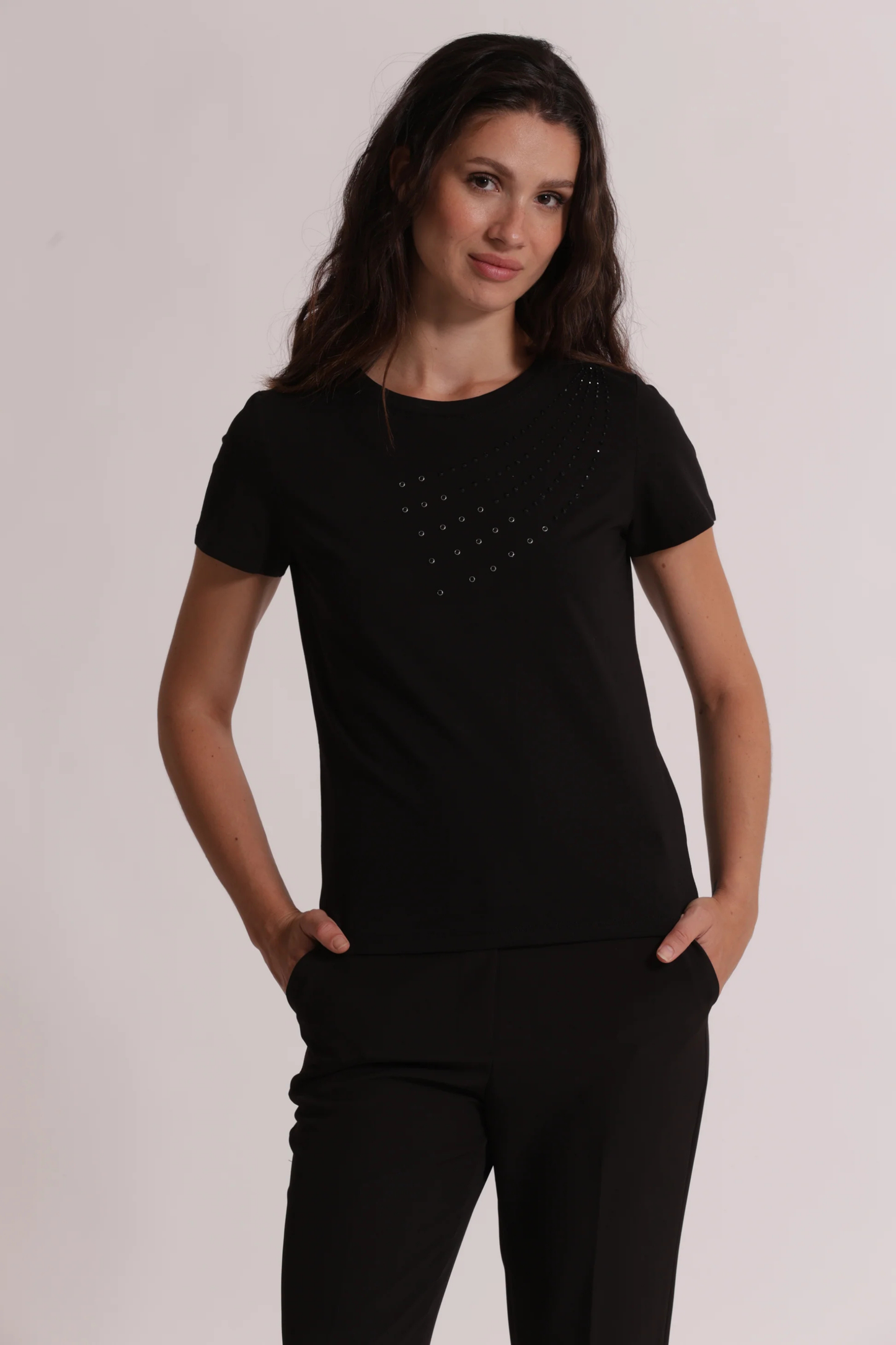 T-SHIRT COM TACHAS - MIMI MUA