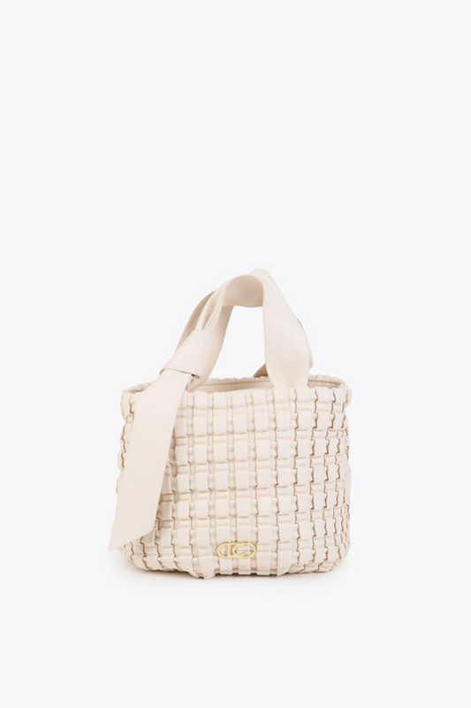 BOLSA CHIQUE DE MATERIAL ENTRANÇADO - LOLA CASADEMUNT