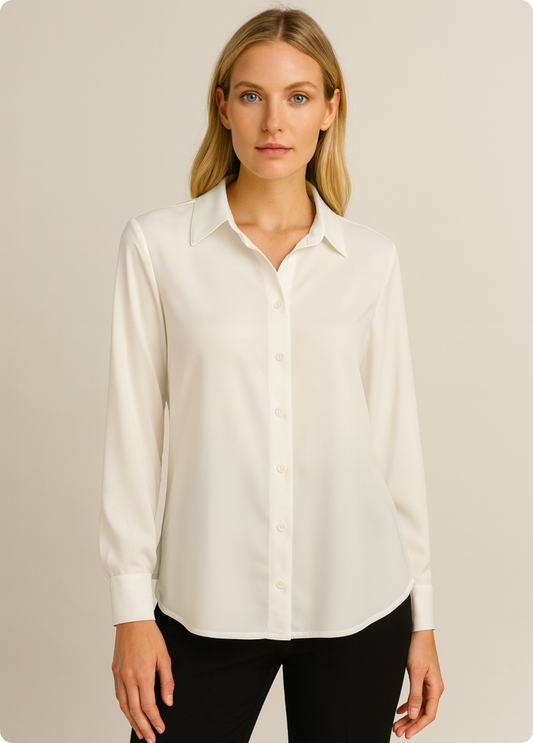 CAMISA BRANCA BÁSICA - ADET