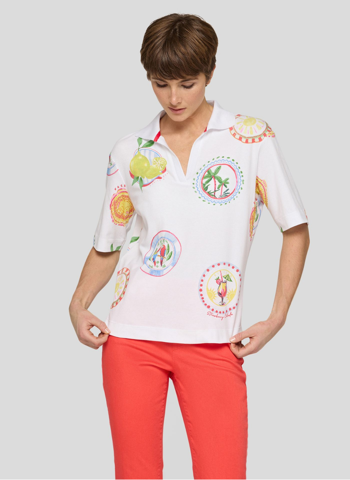 T-SHIRT LEVE COM TEMA "CIAO SICILIA" - RABE
