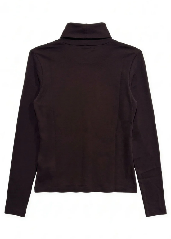 BLUSA LONGSLEEVE DE GOLA ALTA - FOURSOUL