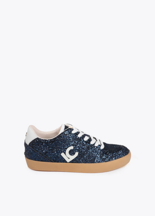 TÉNIS GLITTER AZUL MARINHO - LOLA CASADEMUNT