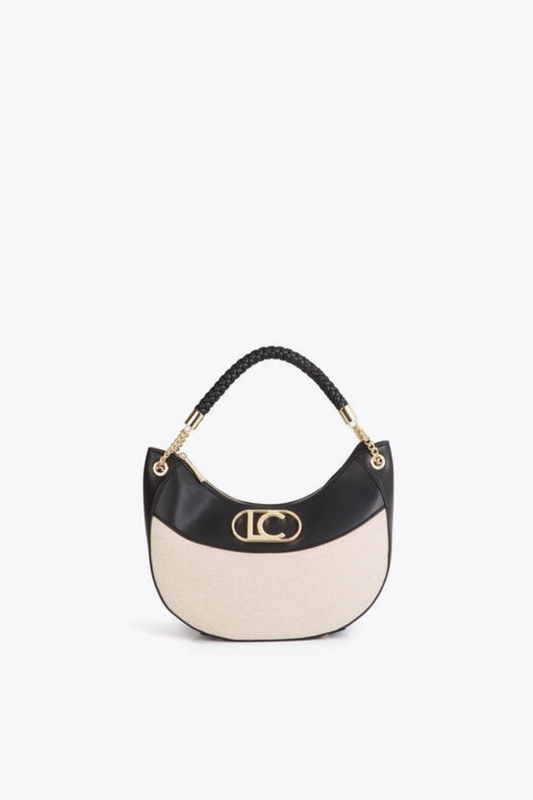 BOLSA TECIDO E ECOPELE - LOLA CASADEMUNT