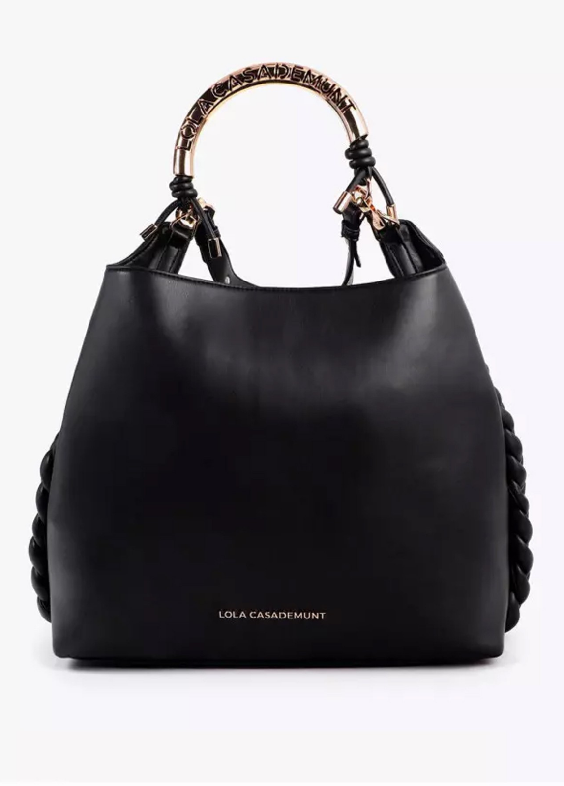 MALA SHOPPER ICÓNICA 1981 COM ALÇA METÁLICA PERSONALIZADA - LOLA CASADEMUNT