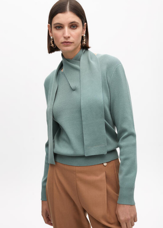 CAMISOLA DE MALHA COM LAÇADA - LOLA CASADEMUNT