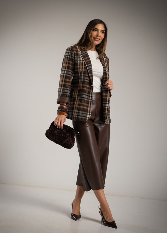 BLAZER DE XADREZ CLÁSSICO - ALBANOS