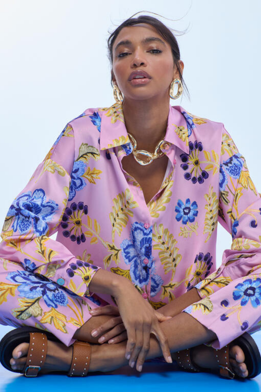 CAMISA ESTAMPADO FLORAL - LOLA CASADEMUNT