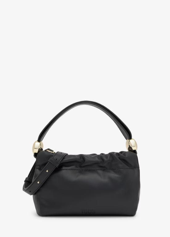 MALA PRETA EM PELE GLOSS - TOUS