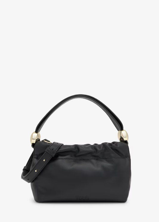 MALA PRETA EM PELE GLOSS - TOUS
