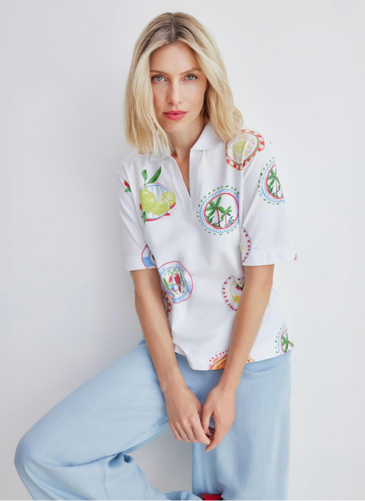T-SHIRT LEVE COM TEMA "CIAO SICILIA" - RABE