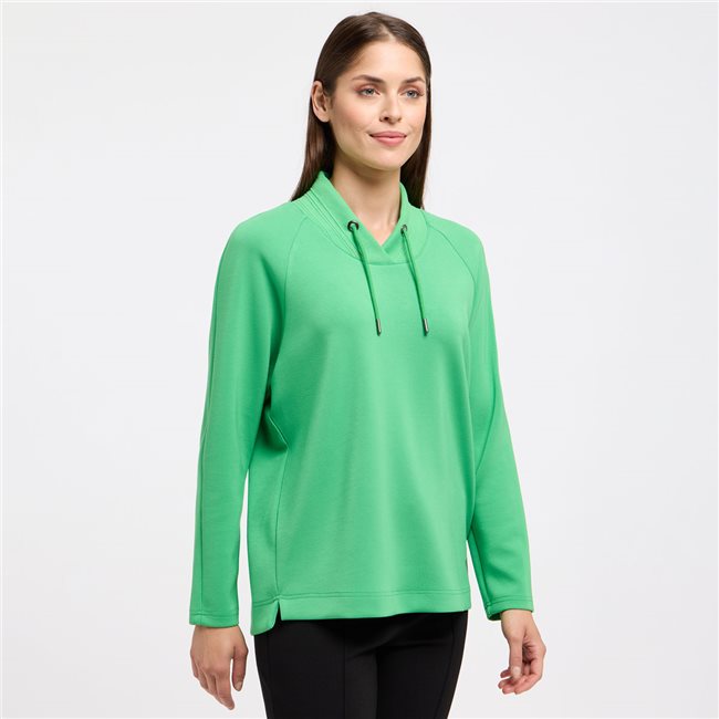 CAMISOLA MALHA ATILHOS VERDE - BARBARA LEBEK