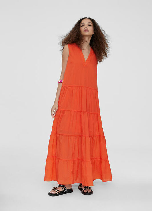 VESTIDO NYLON LARANJA - LOLA CASADEMUNT