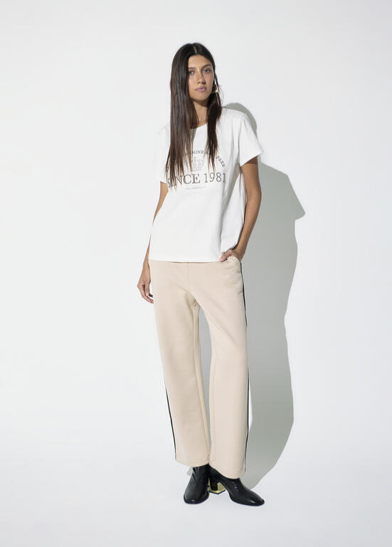 T-SHIRT BRAVE, FEMININE AND FREE SINCE 1981 LC - LOLA CASADEMUNT