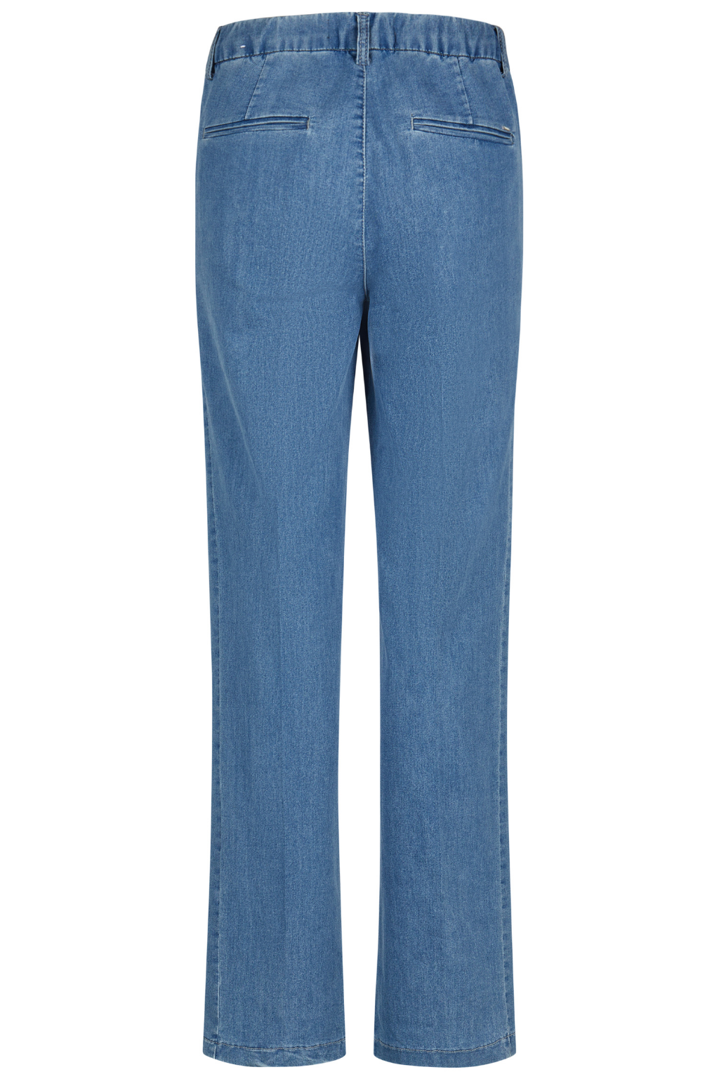 CALÇAS DE GANGA ALEMÃS DE CORTE DIREITO E ELÁSTICO NA CINTURA - ANNA MONTANA