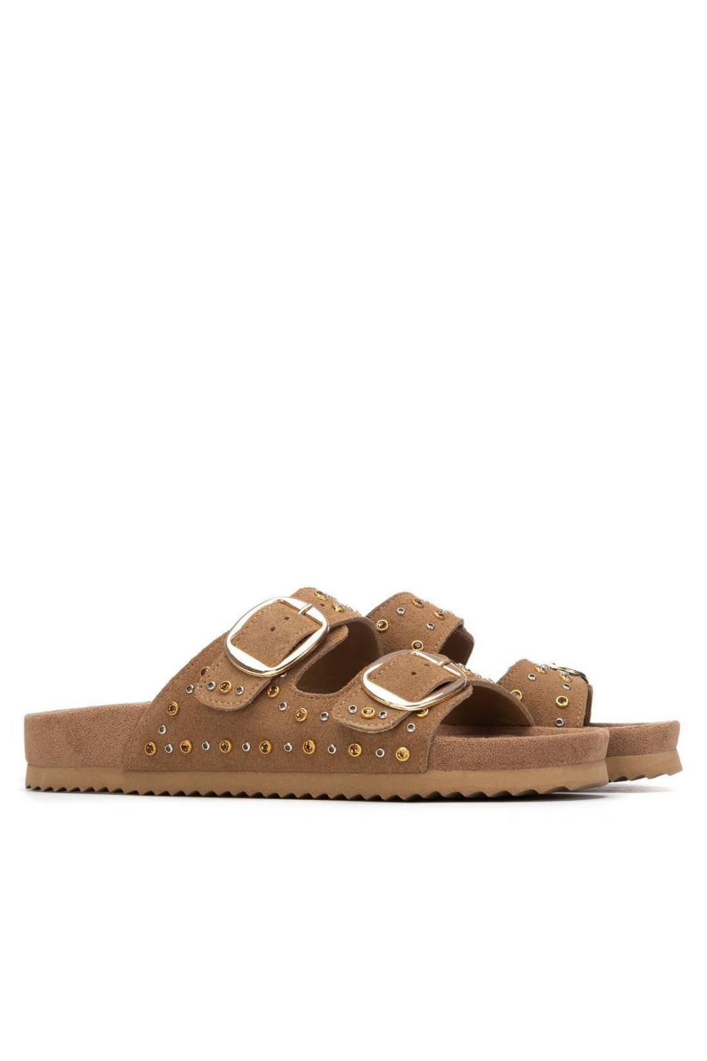 CHINELAS TIPO ORTOPÉDICAS COM TACHAS - XTI shoes