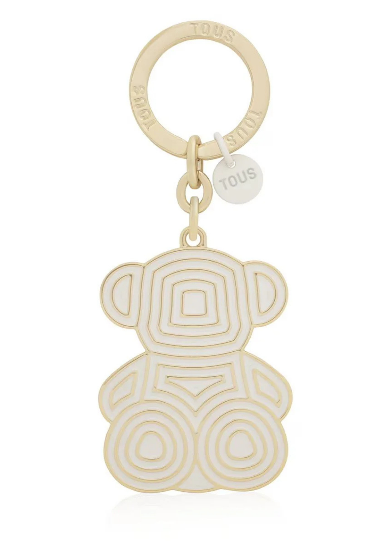 PORTA-CHAVES BEGE BOLD BEAR LINES - TOUS