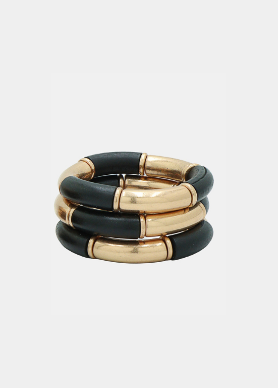 SET 3 PULSEIRAS ELÁSTICAS ABALONE - ALIBY