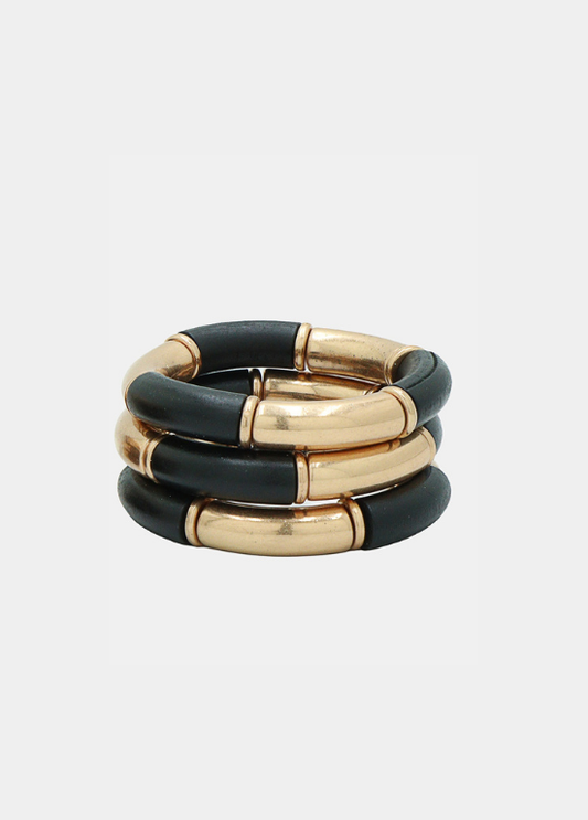 SET 3 PULSEIRAS ELÁSTICAS ABALONE - ALIBY