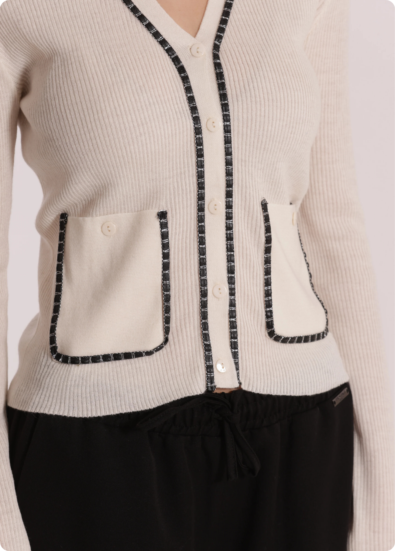 CARDIGAN COM CORRENTE - MIMI MUA