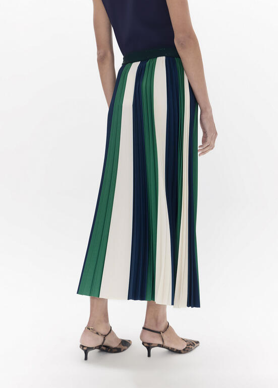 SAIA PLISSADA TRICOLOR LC - LOLA CASADEMUNT
