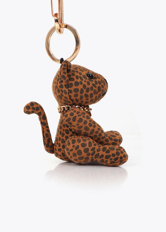 PORTA-CHAVES TEDDY ANIMAL PRINT LC - LOLA CASADEMUNT