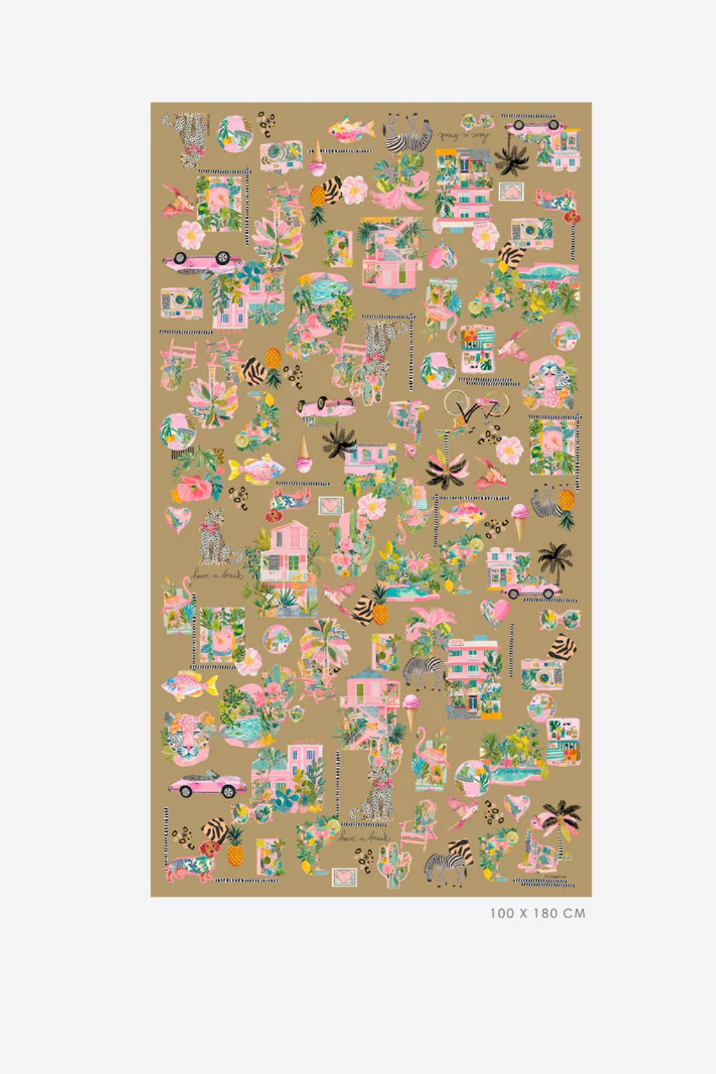 ECHARPE ESTAMPADO " CALIFÓRNIA" - VILAGALLO