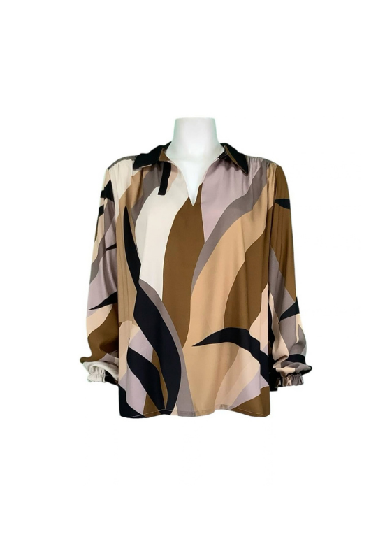 BLUSA DE MALHA ESTAMPADA - ADET
