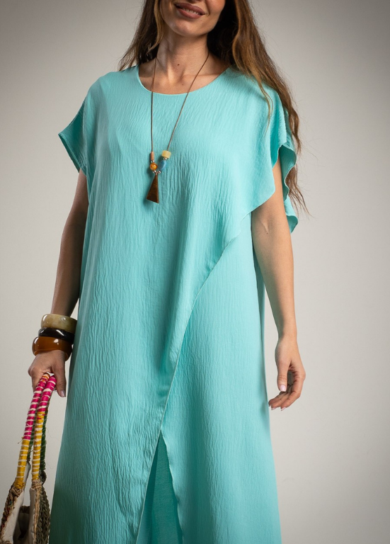 CONJUNTO 2 PEÇAS COM CORTE ASSIMÉTRICO DIAGONAL - ALIBY