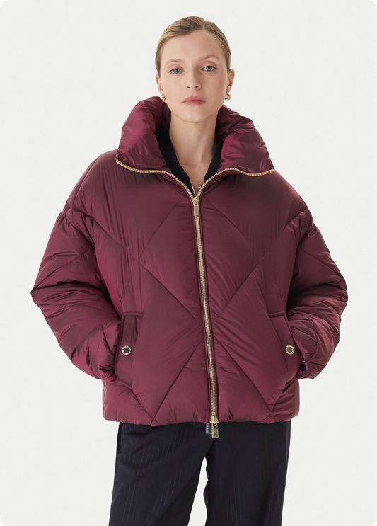 PARKA ACOLCHOADA BORDEAUX - LOLA CASADEMUNT BY MAITE