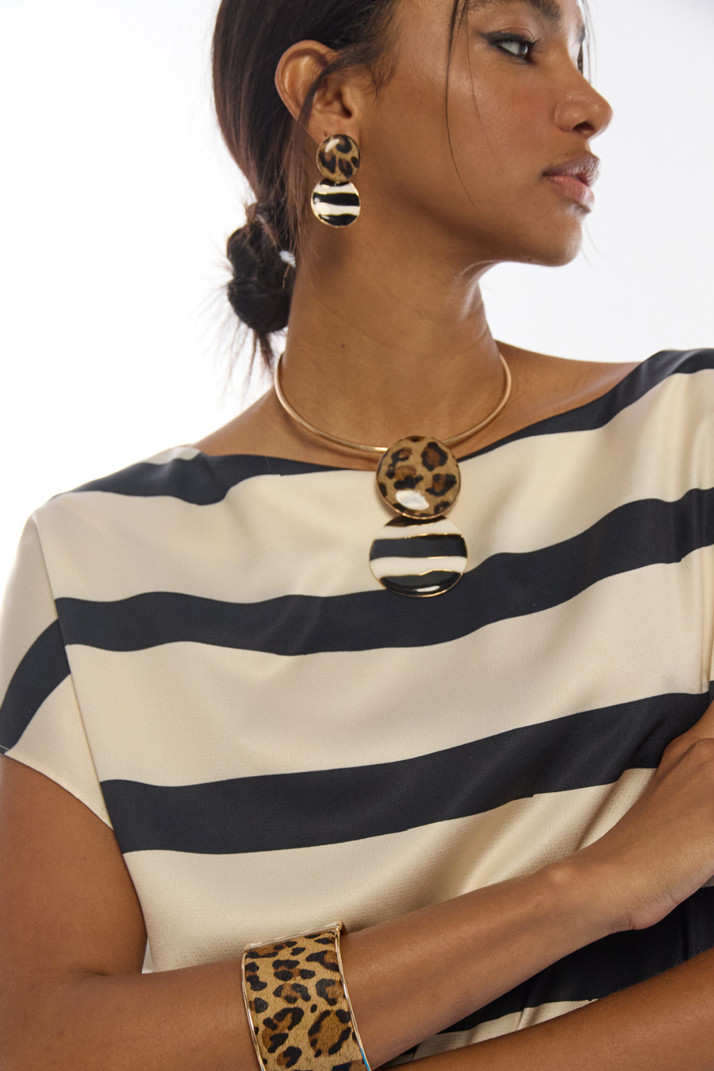 PULSEIRA ESTAMPA ANIMAL E LISTRAS - LOLA CASADEMUNT