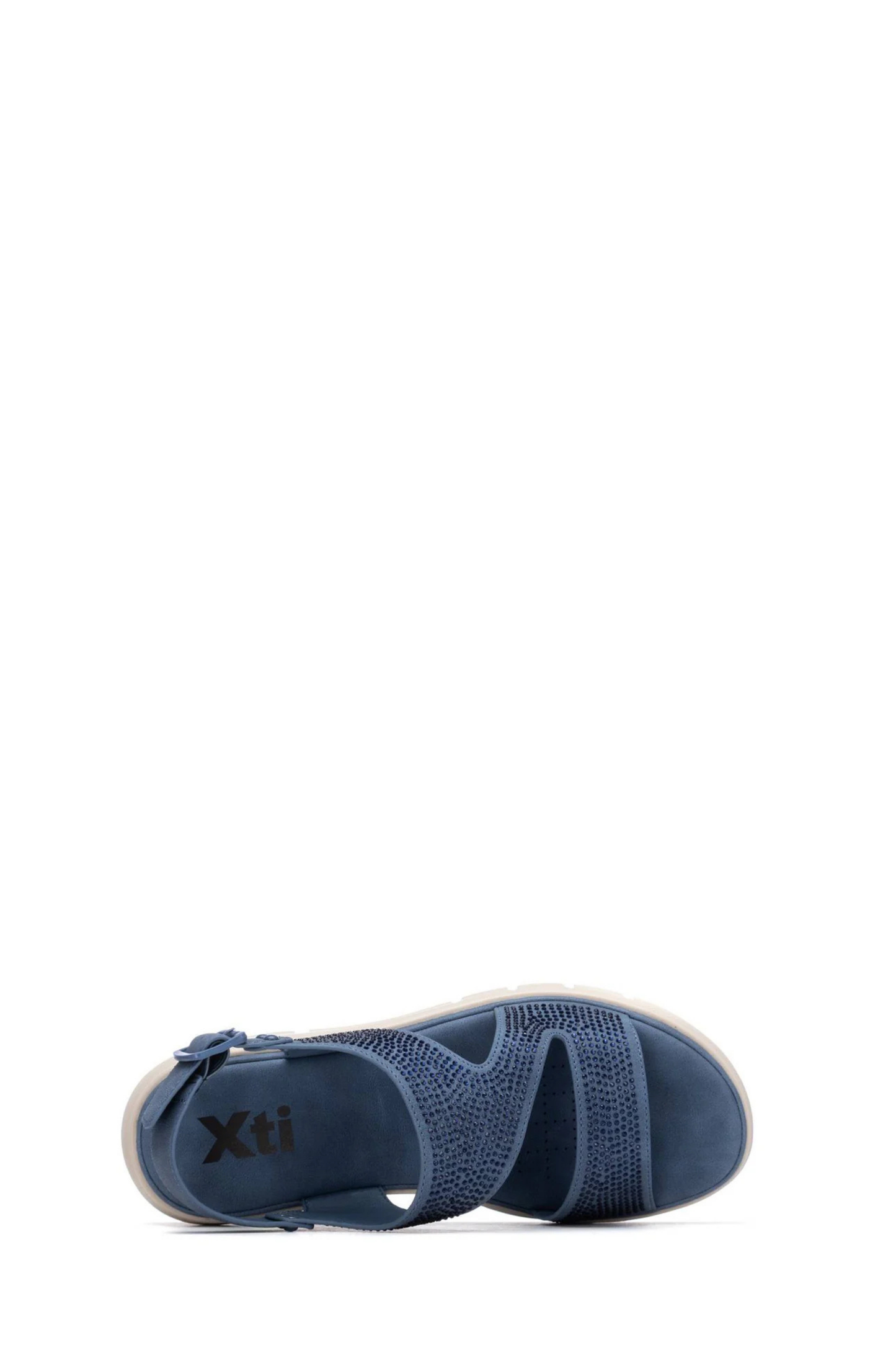 SANDÁLIAS AZUIS COM STRASS - XTI SHOES