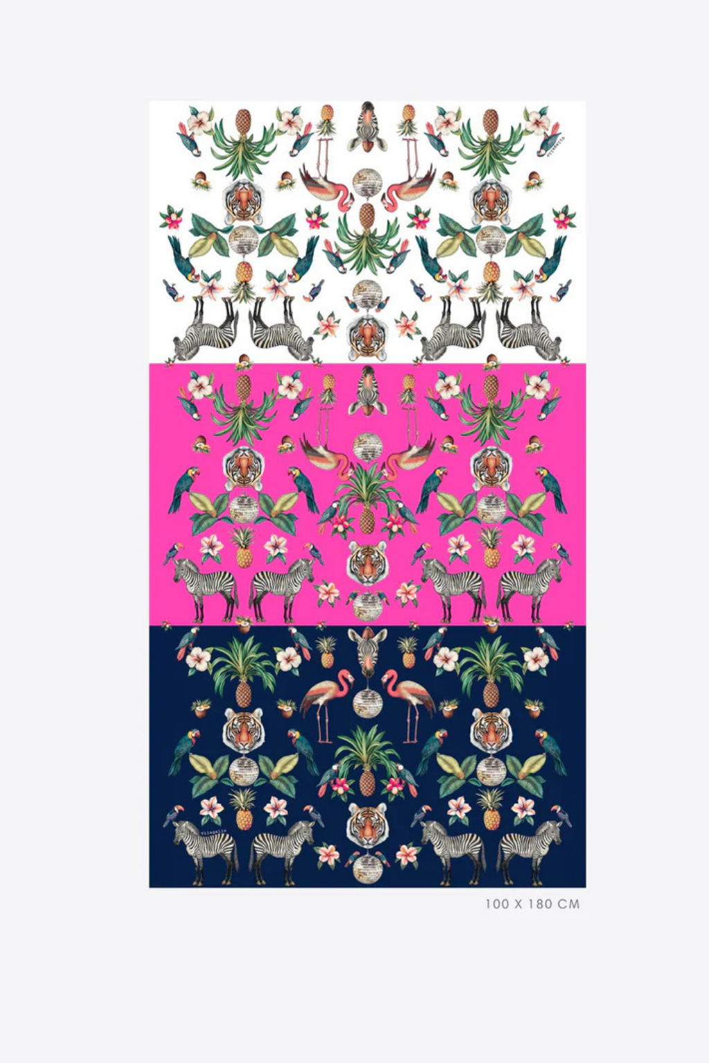 ECHARPE ESTAMPADO SELVA TROPICAL - VILAGALLO