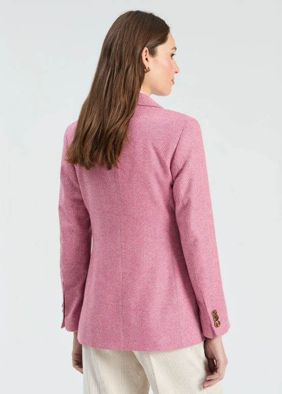 BLAZER DE INVERNO ESPINHADO ROSA - VILAGALLO