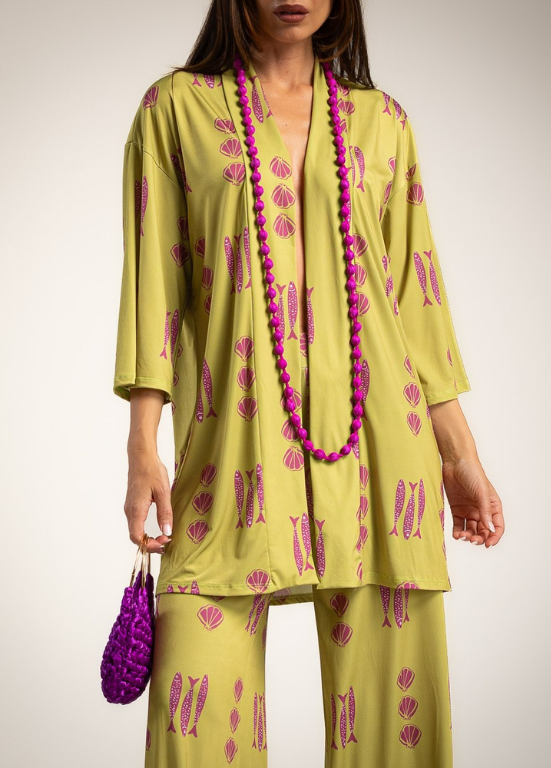 CONJUNTO DE MALHA FRIA COM ESTAMPADO MAR - ALBANO'S