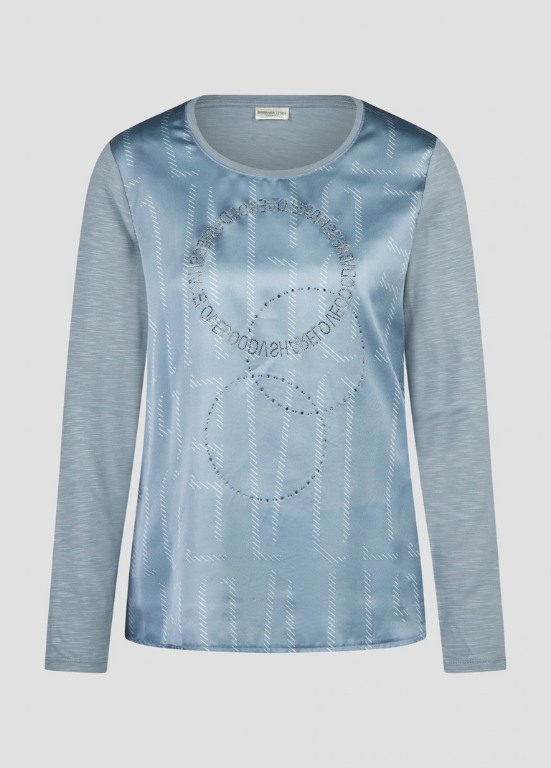 BLUSA SEDOSA À FRENTE COM  STRASS - BARBARA LEBEK