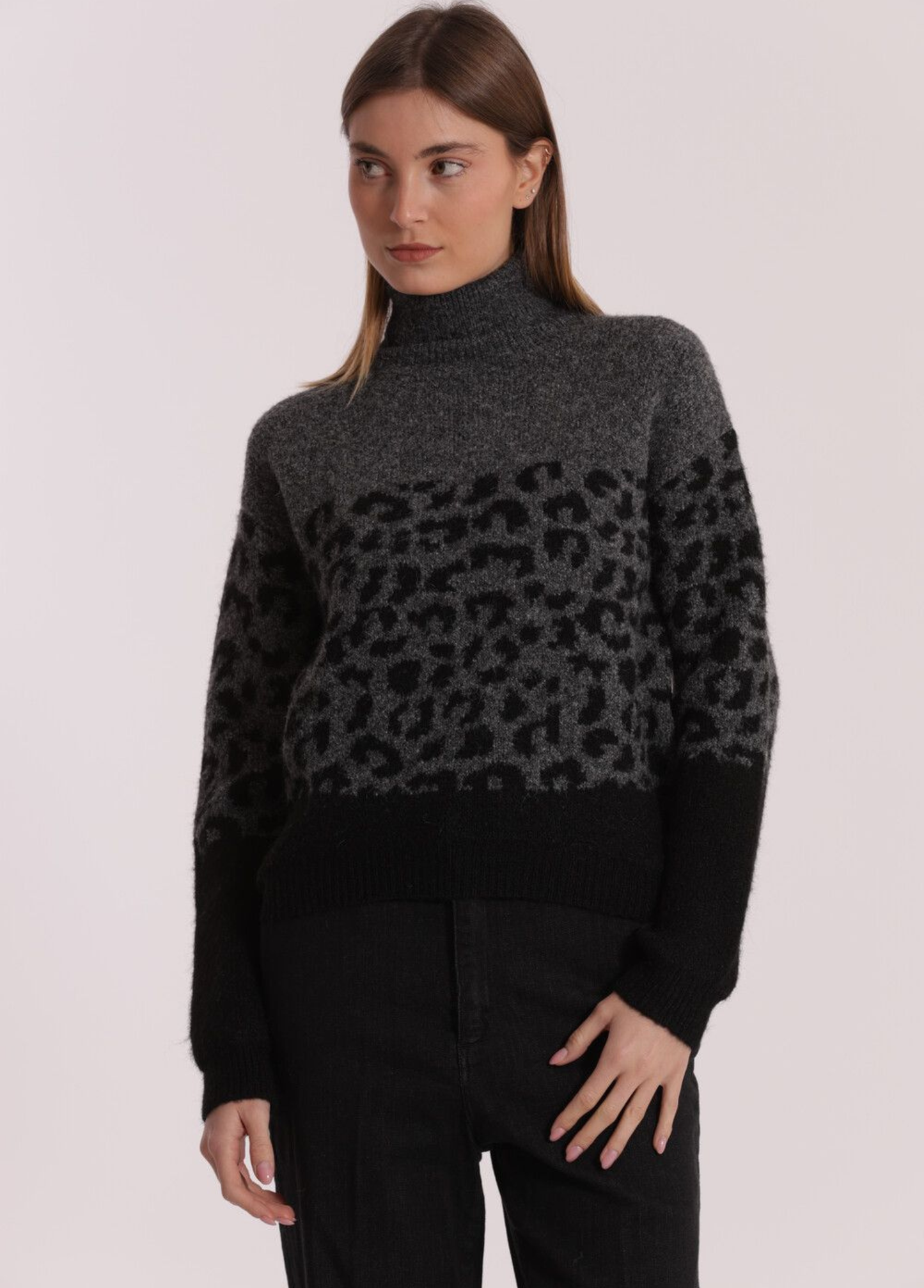 CAMISOLA DE MALHA ANIMAL PRINT - MIMI MUA