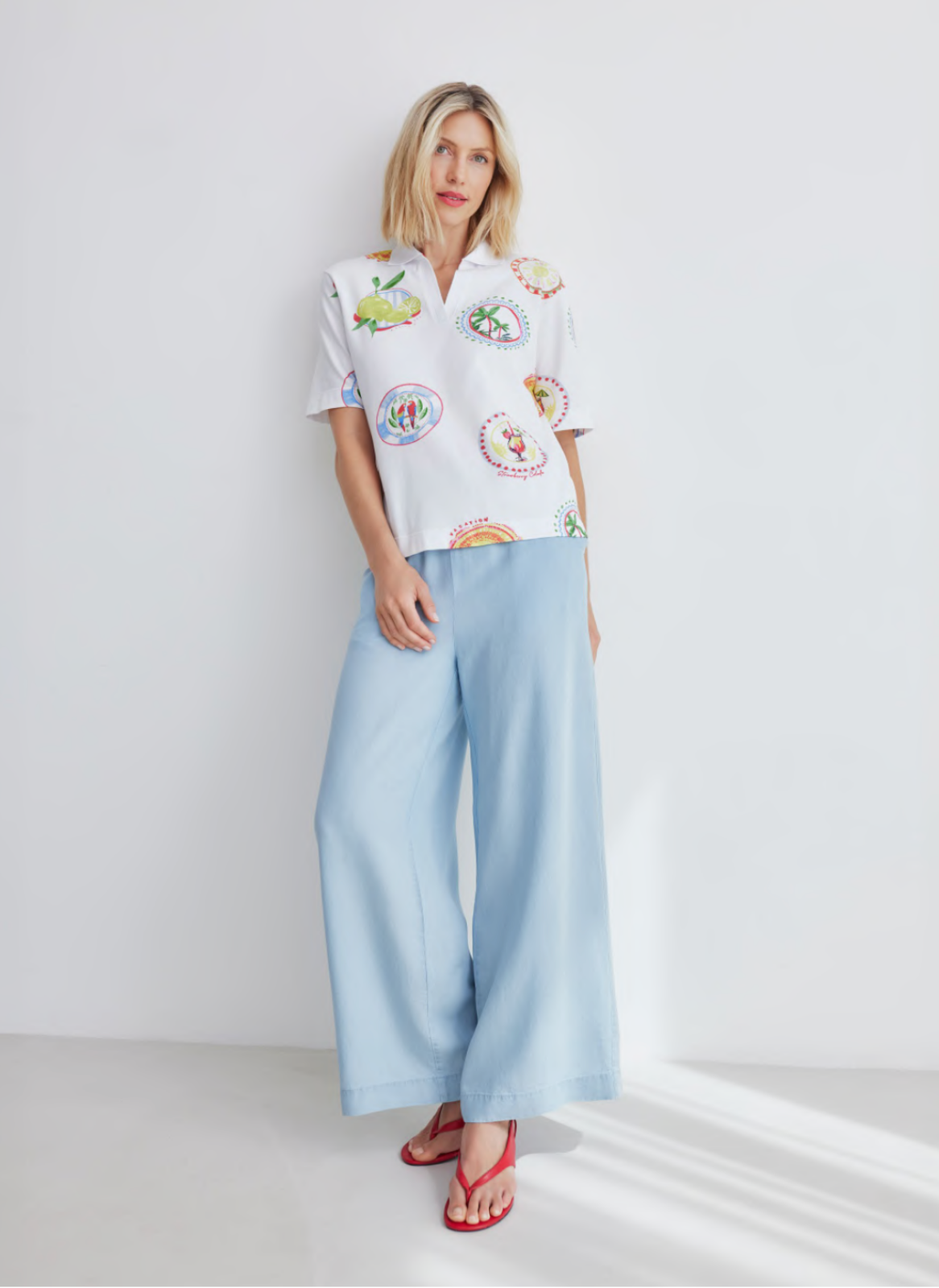T-SHIRT LEVE COM TEMA "CIAO SICILIA" - RABE