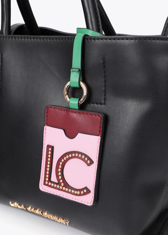 SHOPPER EM ECOPELE COM TAG MULTICOLOR LC - LOLA CASADEMUNT