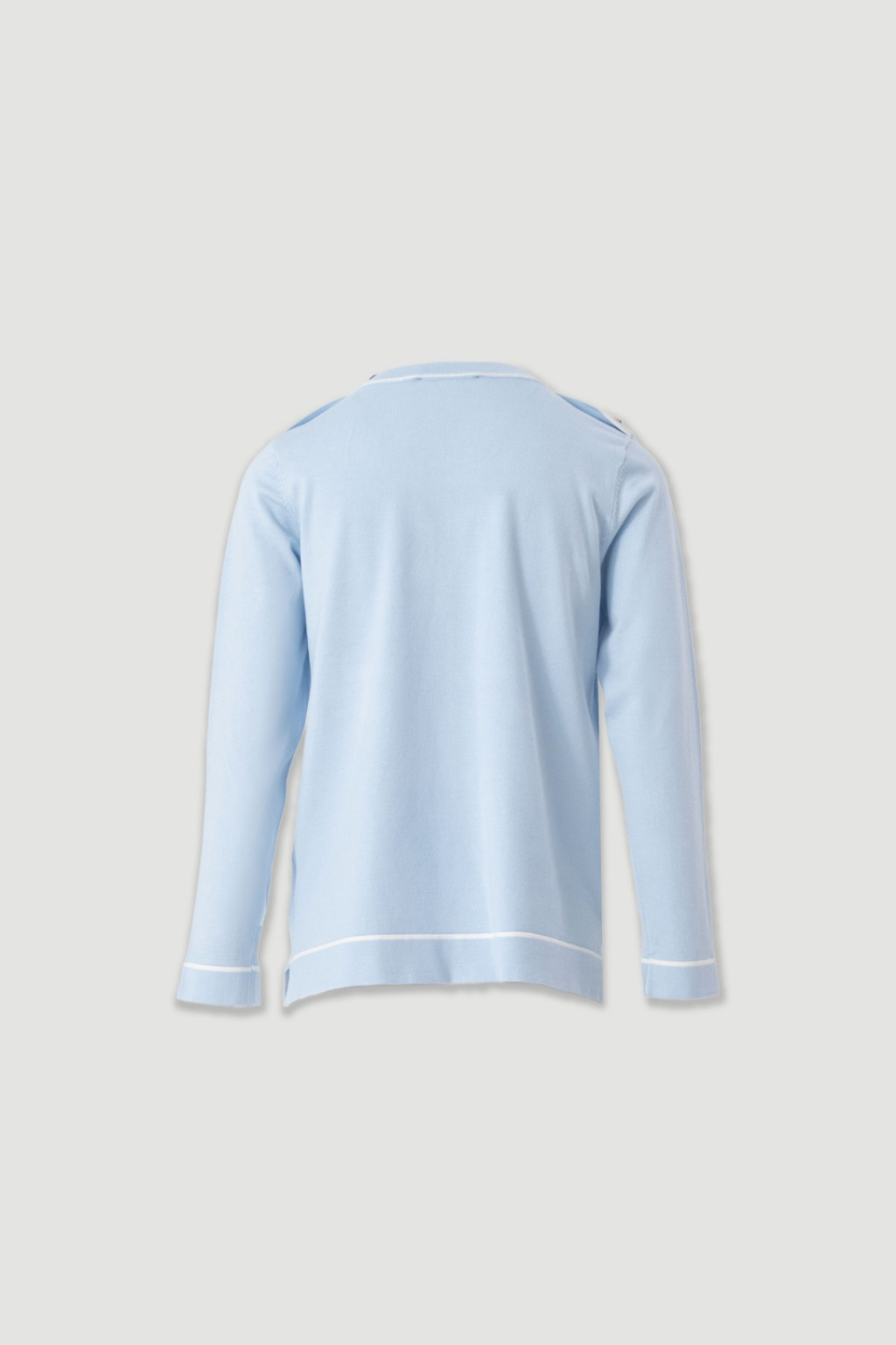 CAMISOLA DE MALHA SUAVE COM DEBROADO BRANCO - FERRACHE