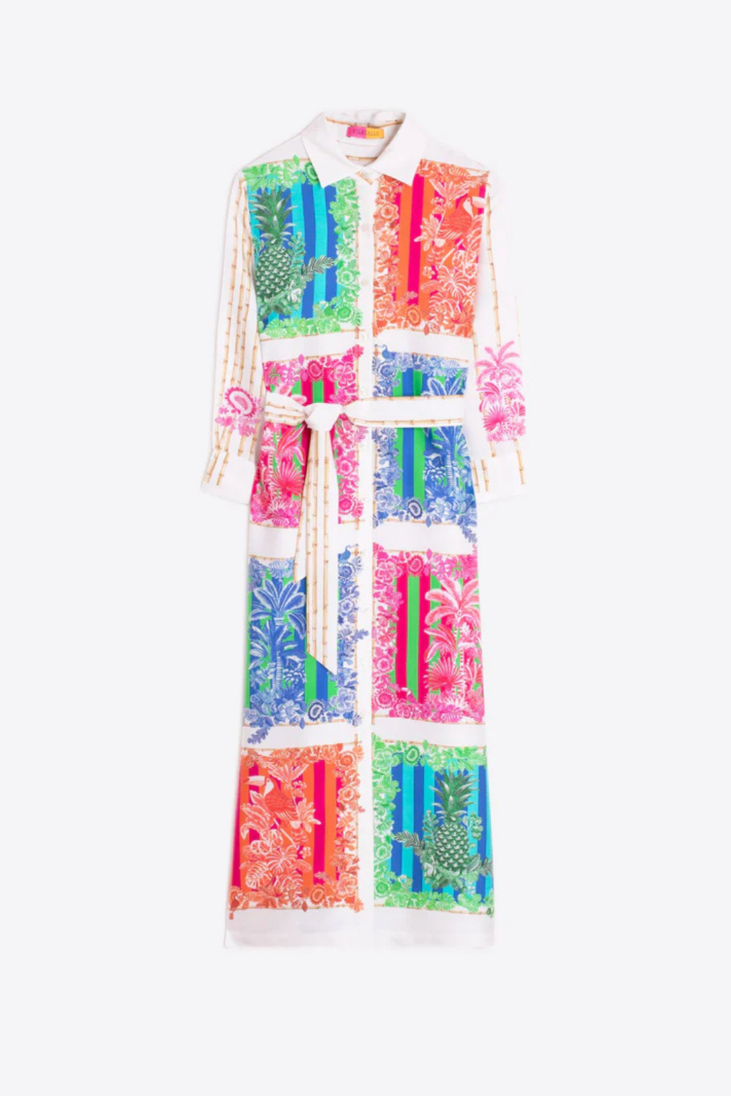 VESTIDO ESTAMPADO BAMBU - VILAGALLO