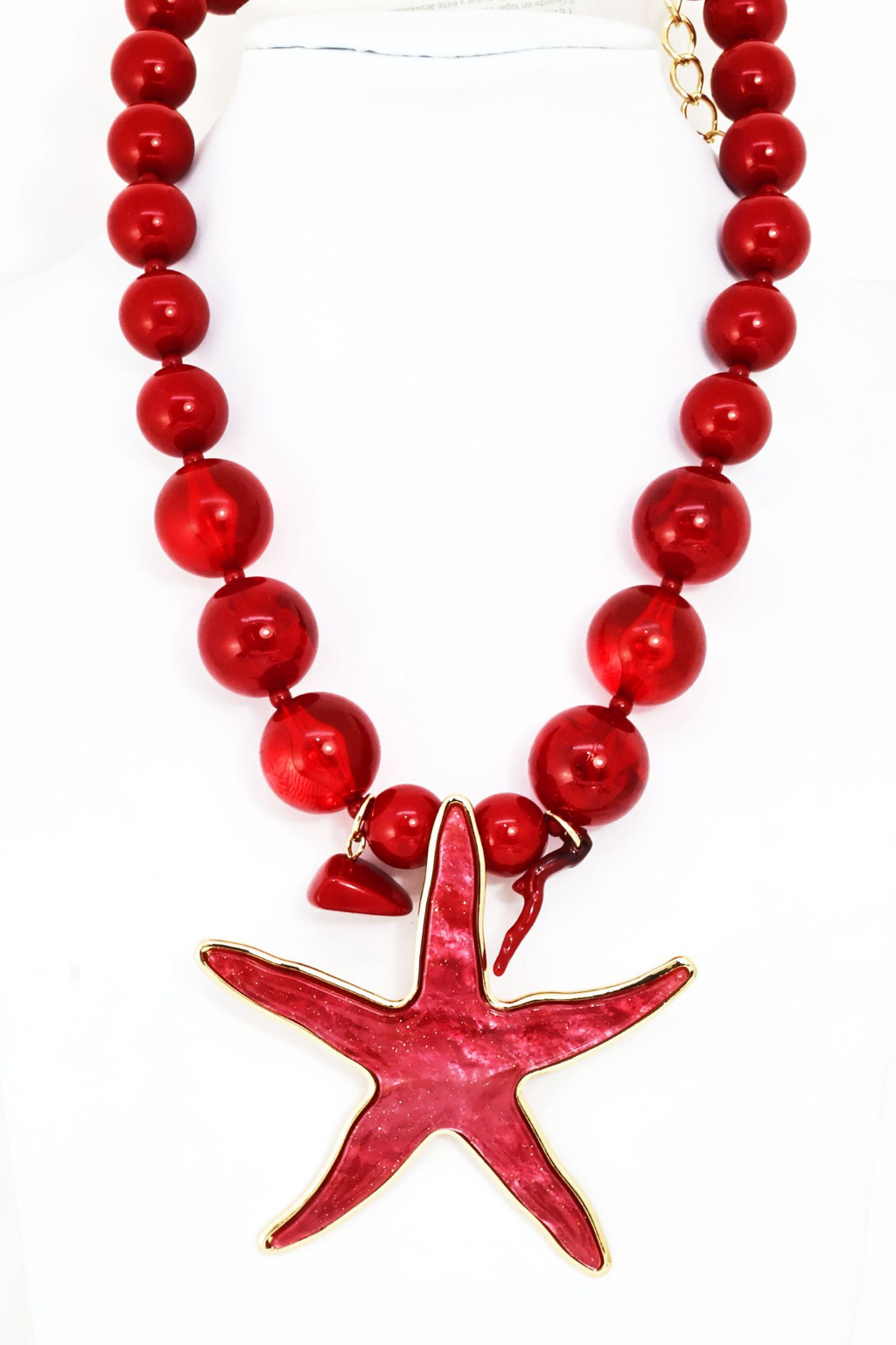 COLAR MISSANGAS E PENDENTE ESTRELA DO MAR - ALIBY