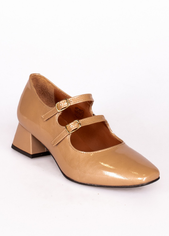 SAPATOS COM FIVELA DUPLA - TAPADAS